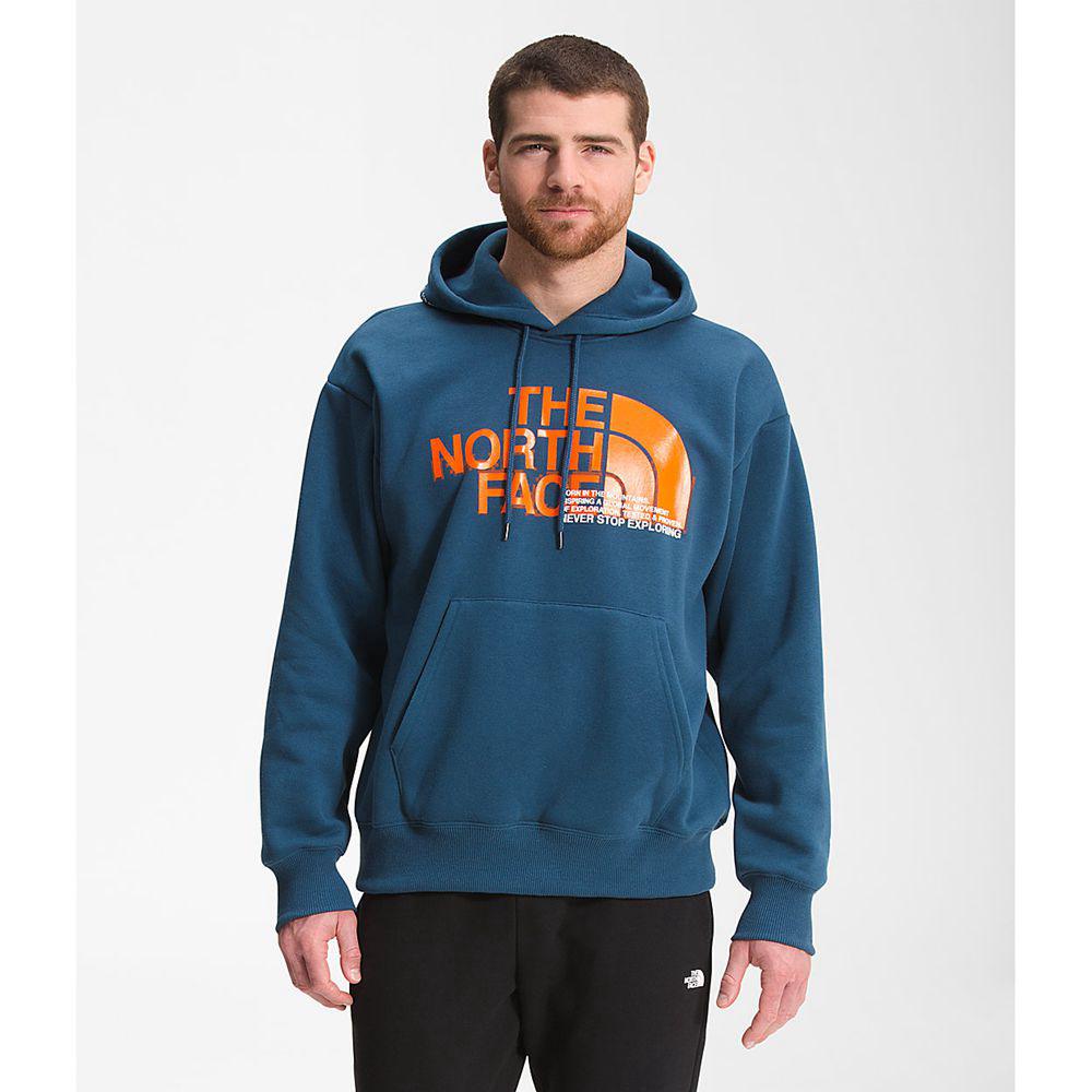 The North Face Coordinates Pullover Ανδρικα Φούτερ Hoodie - Μπλε (NPHF24903)